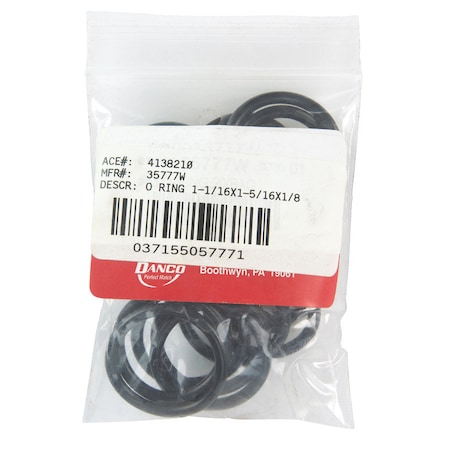 Lavelle Industries Danco 1-5/16 in. D X 1-1/16 in. D No 63 Rubber O-Ring 20 pk 35777W